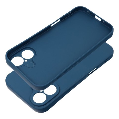 Etui na iPhone 16 Soft ciemnoniebieskie