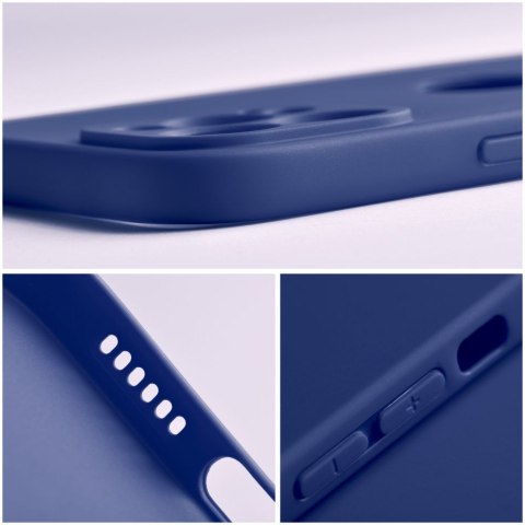 Etui na Samsung A05S Soft ciemnoniebieskie