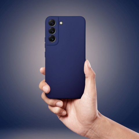 Etui na Samsung A06 4G Soft ciemnoniebieskie