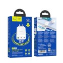 Ładowarka sieciowa do telefonu Hoco 2 x USB C + USB A QC3.0 PD 3A 35W N33 biała
