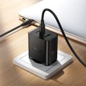 Ładowarka sieciowa do telefonu Hoco 2x USB C + USB A QC3.0 PD 3A 65W N75 czarna