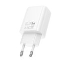 Ładowarka sieciowa do telefonu Hoco USB C QC PD 30W N62 biała