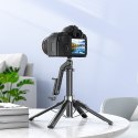 Selfie stick Hoco tripod z pilotem bezprzewodowym K21 czarny