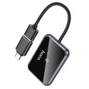 Bezprzewodowy adapter CarPlay Hoco USB A / USB C HU1 czarny