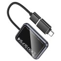 Bezprzewodowy adapter CarPlay Hoco USB A / USB C HU1 czarny