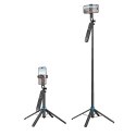 Selfie stick Hoco tripod z pilotem bezprzewodowym K22 czarny