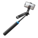Selfie stick Hoco tripod z pilotem bezprzewodowym K22 czarny