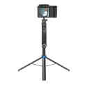 Selfie stick Hoco tripod z pilotem bezprzewodowym K22 czarny