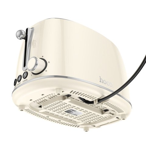 Toster Hoco w stylu Retro 850W HE50 biały