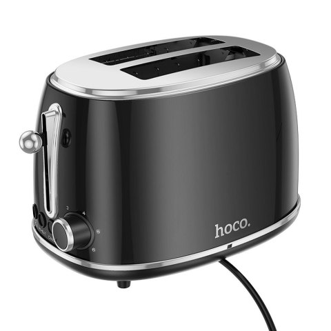 Toster Hoco w stylu Retro 850W HE50 czarny