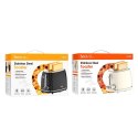 Toster Hoco w stylu Retro 850W HE50 czarny