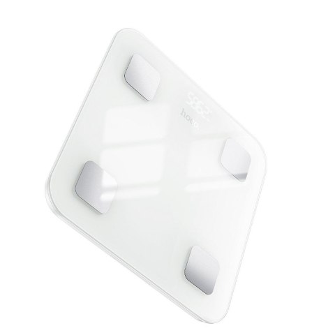 Waga łazienkowa Hoco Bluetooth HI21 biała