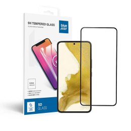 Szkło hartowane 5D do Samsung S22 (full glue / case friendly) Blue Star czarne