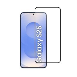 Szkło hartowane do Samsung Galaxy S25 PLUS / S25 EDGE (full glue / case friendly) Blue Star 5D czarne