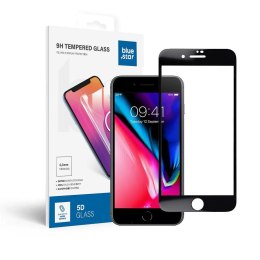 Szkło hartowane do iPhone 7 / 8 PLUS (full glue) Blue Star 5D czarne