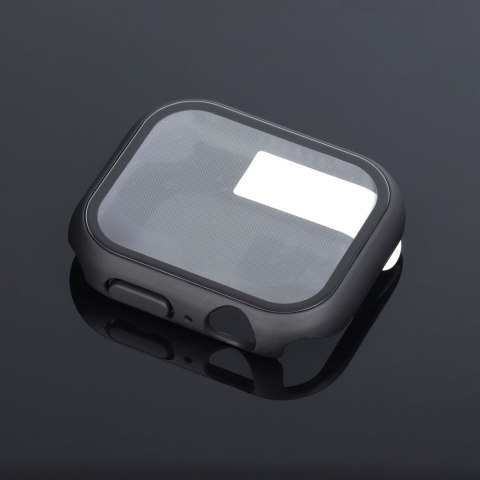 Futerał ochronny ze szkłem Bestsuit Flexible do Apple Watch series 7/8/9-45mm - grafitowy