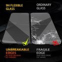 Szkło hybrydowe 5D Full Glue do iPhone 16 PLUS Bestsuit Flexible czarne