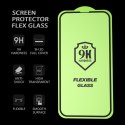 Szkło hybrydowe 5D Full Glue do iPhone 16 PLUS Bestsuit Flexible czarne