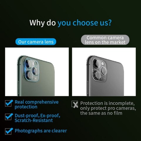 Szkło hybrydowe na aparat do iPhone 14 PRO / 14 PRO MAX Bestsuit Flexible