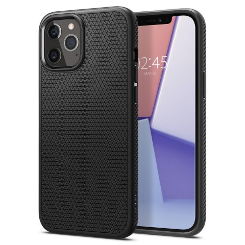 Futerał SPIGEN Liquid Air do IPHONE 12 / 12 PRO matte black