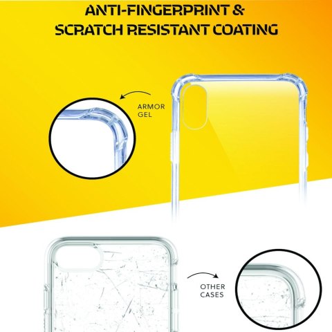 ROAR futerał ARMOR do IPHONE 15 Pro transparentny