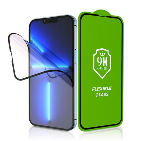 Szkło hybrydowe 5D Full Glue do Samsung S26 PLUS Bestsuit Flexible (działający czytnik) czarne