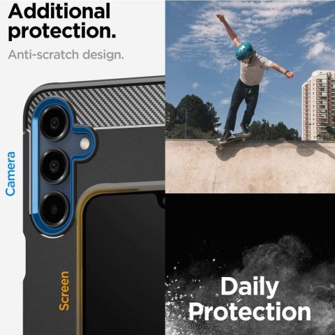 SPIGEN futerał RUGGED ARMOR do SAMSUNG A16 4G / 5G matte black