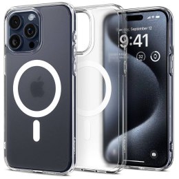 SPIGEN futerał ULTRA HYBRID MAG kompatybilny z MagSafe do IPHONE 16 Pro frost clear