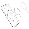 SPIGEN futerał ULTRA HYBRID MAG kompatybilny z MagSafe do IPHONE 15 Pro white