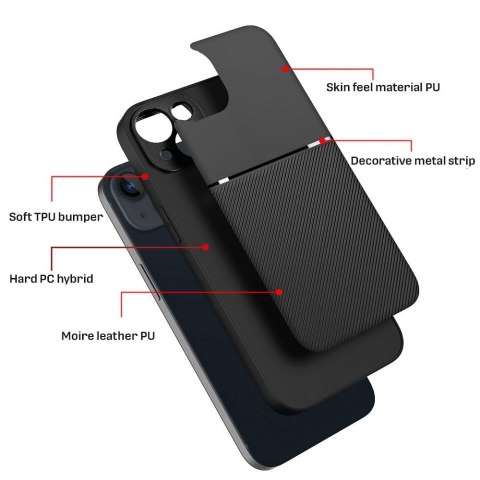 Etui na iPhone 16 PRO Noble czarne