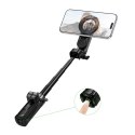 Live stand Hoco z magnetycznym oraz uniwersalnym mocowaniem z pilotem bezprzewodowym K27 PRO czarny