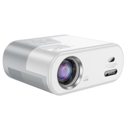 Projektor HD Ready Hoco z systemem Android Wi-Fi Bluetooth 720P DT2 biały