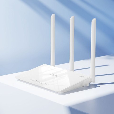 Router bezprzewodowy Hoco WiFi4 HI30 biały
