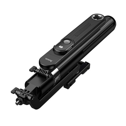 Selfie stick Hoco tripod z pilotem bezprzewodowym obrotowy 360 stopni z automatycznym śledzeniem twarzy K32 czarny
