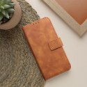 Etui z klapką na Samsung S24 ULTRA Tender Book brązowe