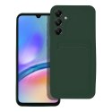 Futerał do Samsung A25 5G Card Case zielony