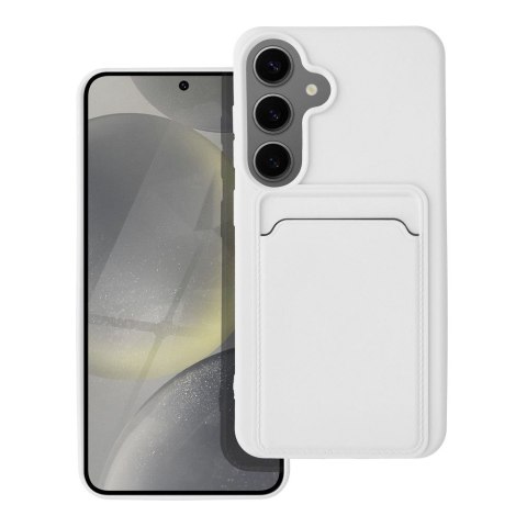 Etui na Samsung S24 Card Case białe