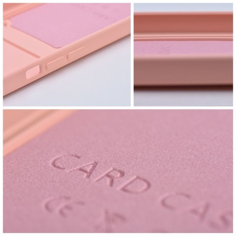 Etui na iPhone 15 PRO Card Case różowe