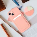 Etui na iPhone 15 PRO MAX Card Case różowe