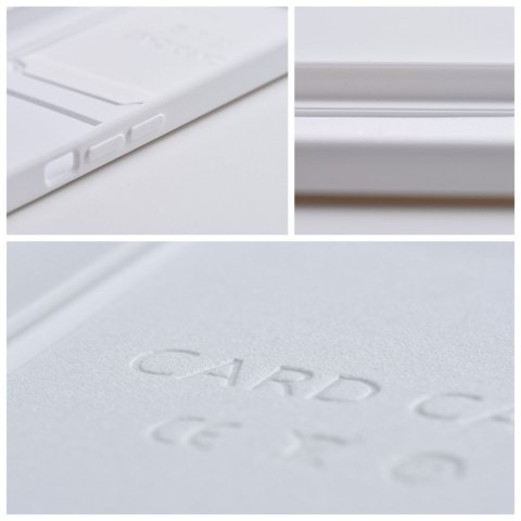 Etui na iPhone 16 PLUS Card Case białe