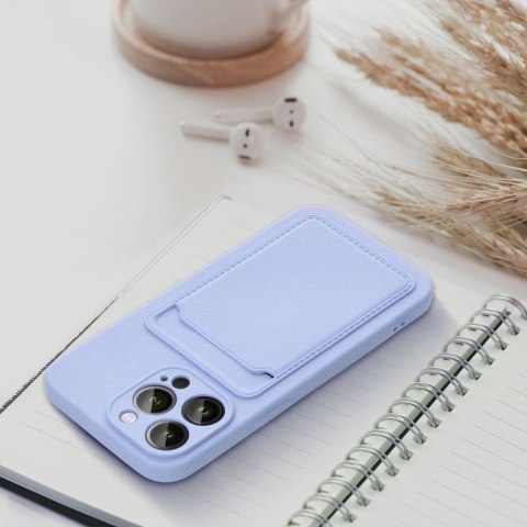 Etui na iPhone 16 PLUS Card Case fioletowe