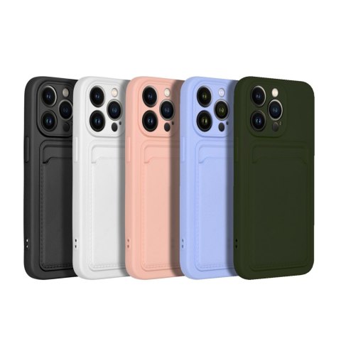 Etui na iPhone 16 PLUS Card Case różowe