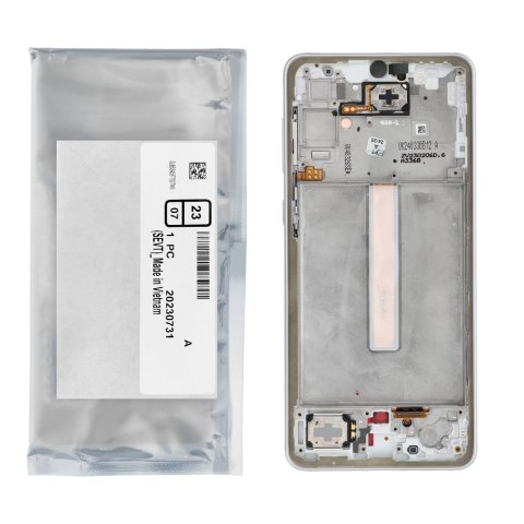 ServicePack Wyświetlacz LCD SAMSUNG A33 5G A336B GH82-28143B White