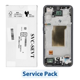 Samsung ServicePack Wyświetlacz LCD do SAMSUNG A35 5G A356B GH82-34221A czarny / granatowy