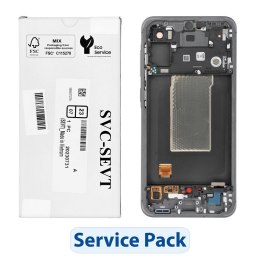 ServicePack Wyświetlacz LCD do SAMSUNG A56 5G A566B Graphite GH82-36829A