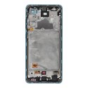ServicePack Wyświetlacz LCD do SAMSUNG A72 A725F GH82-25460B Blue