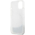 GUESS futerał do IPHONE 13 / 14 / 15 GUHCP14SLCSGSGH (Liquid Glitter Marble) biały