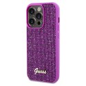 GUESS futerał do IPHONE 14 Pro Max GUHCP14XPMSDGSF (Disco Script Metal) fuksja