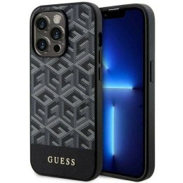 GUESS futerał do IPHONE 14 Pro Max GUHMP14XHGCFSEK (MAG GCUBE) czarny