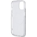 GUESS futerał do IPHONE 15 Plus kompatybilny z MagSafe GUHMP15MHGCUSTGK do iPhone 15 Plus (IML GCUBE) czarny